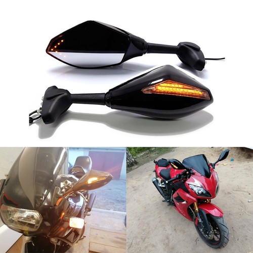 Motorcycle mirrors led turn - motorcycle,