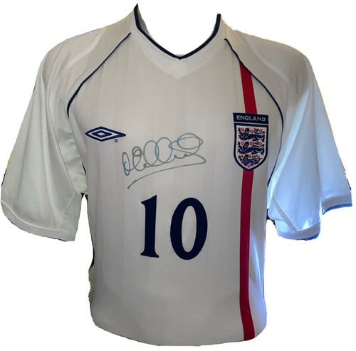 Signed retro michael owen - signed,