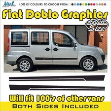 Fiat Doblo Combo Micro CAMPER ANY AGE van Motorhome GRAPHICS DECALS FREE P&P 009
