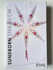 Large Hanging Star, Sundborn Star, Swedish/Nordic Style, Used, Plug-in 60cm