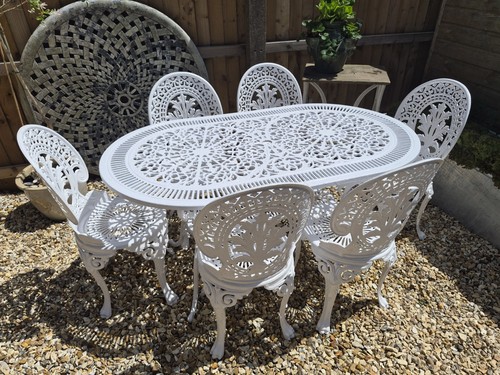 Painted vintage cast metal - cast,