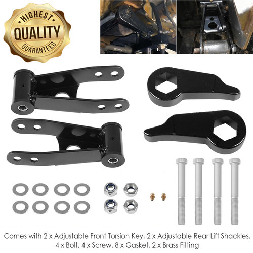 Front rear leveling lift - 3",