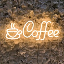 Coffee Neon Home Bar Kitchen Sign