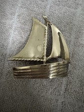 Brass yacht sail boat peerage - brass,