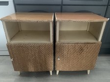 Vintage Lloyd Loom Bedside