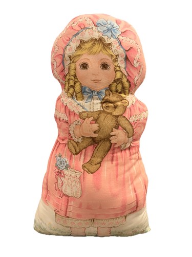 Pink victorian girl teddy - girl,