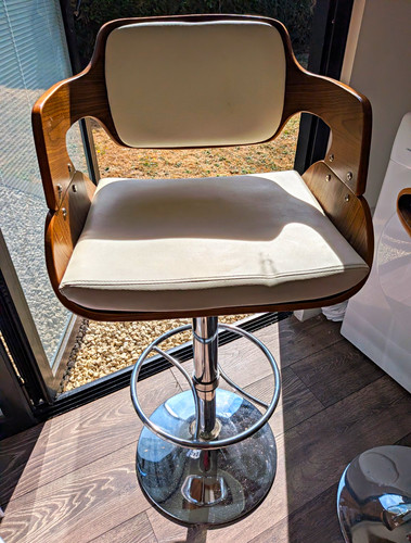 Adjustable swivel bar stool - adjustable,