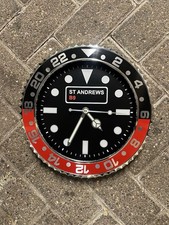ST ANDREWS B9 GMT Wall Clock