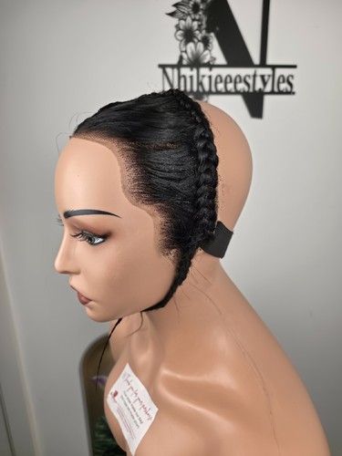 Glueless lace frontal for gele - lace,