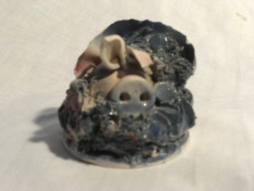 Vintage hand crafted ceramic