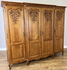 Wardrobe vintage french louis - vintage,