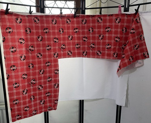 Coke football fabric vintage - football,