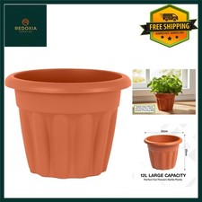 Classic Round Plastic Planter