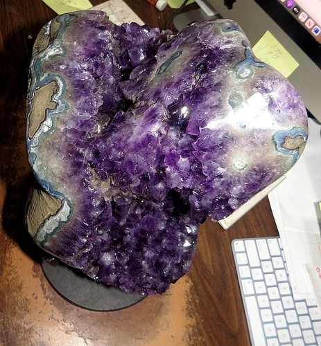 Huge amethyst crystal - huge.,