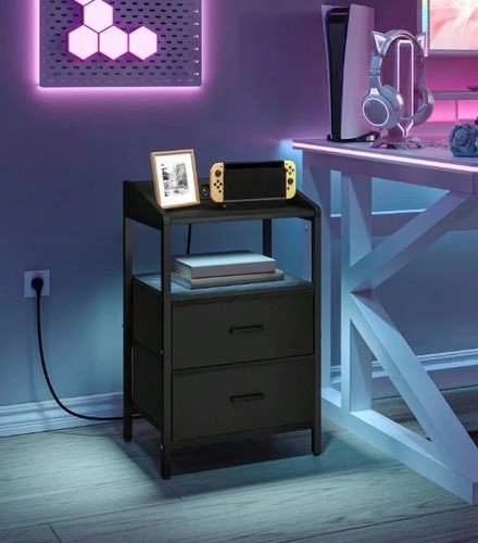 Led bedside table - led, with