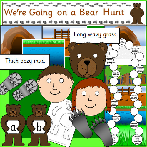 Going bear hunt - we're,