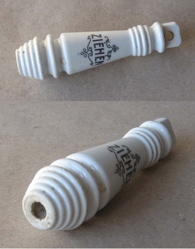 Antique porcelain pull toilet - antique,
