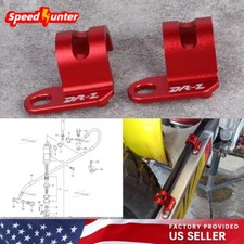 CNC Rear Brake Line Hose Cable