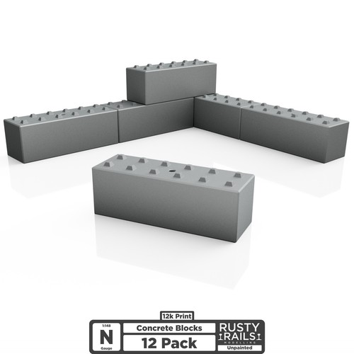 088 concrete blocks 12 - |, (12