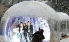 3m Inflatable Igloo Snow Tent
