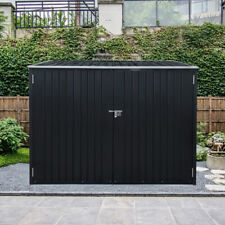 Panana Garden Storage Shed Bike Metal Pent Tool Shed House Can Put  Bicycles
