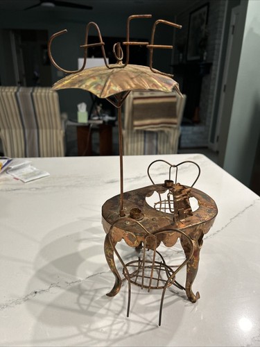 Vtg sankyo japan brass copper - vtg,