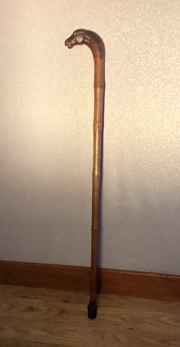 Antique walking stick - walking,