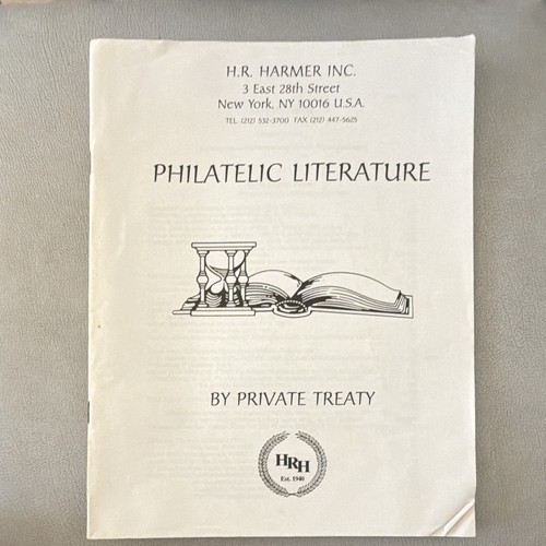 Harmer inc philatelic - h.r.,