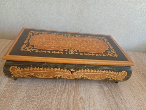Vintage inlaid wooden - inlaid,