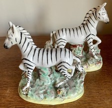 Pair Of Rare Staffordshire