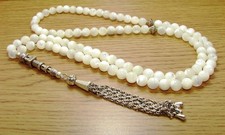 6mm x 99 WHITE MOTHER of PEARL