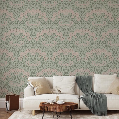 Floral damask world - floral,