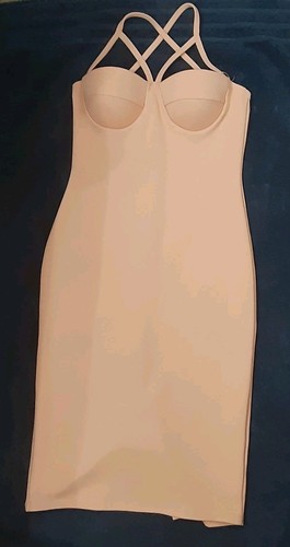 Women pink bodycon - women's, dress