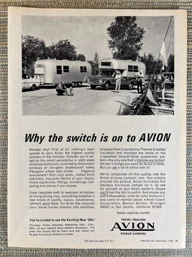 Avion travel trailers - avion,