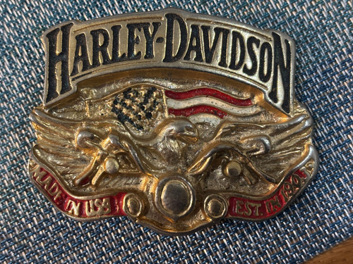 Harley davidson belt buckle - harley,