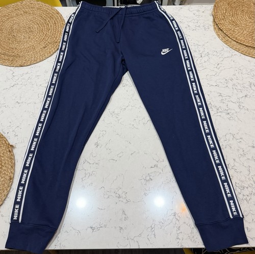 Genuine nike joggers navy tape - genuine,