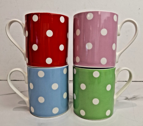 Cath kidston polka dot mugs - cath,