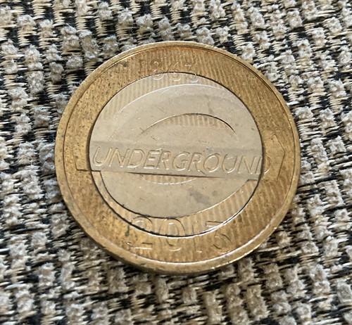 Coin two pound london - two,