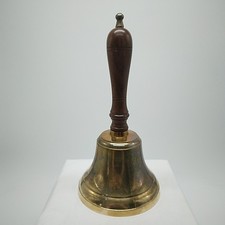 Vintage Wooden Handle Brass