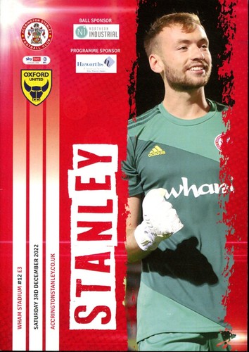 Accrington stanley oxford - accrington,