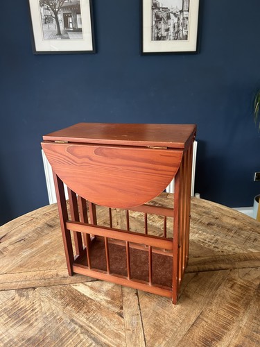 Folding drop leaf side table - folding,