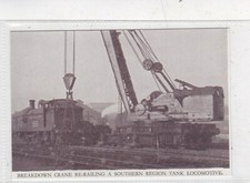 Breakdown Crane Re-Railing a