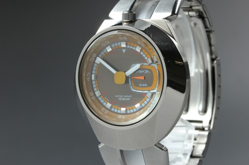 Seiko alba aka - v707-0a10, brown