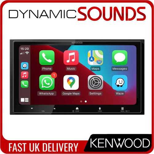 Kenwood dmx7525dabs hd - kenwood, 6.8”