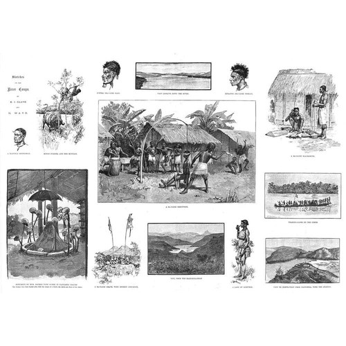 River congo scenes native - congo,
