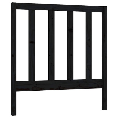 Solid wood pine bed - solid, headboard