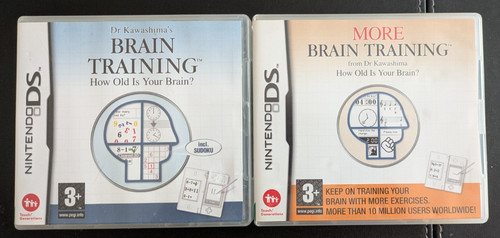 Nintendo brain training - ds,