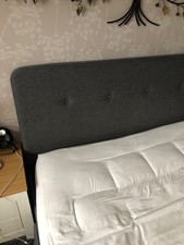 double bed frame matress optional