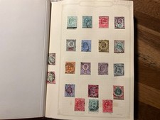 KEVII -QE EXTENSIVE COLLECTION  mint and used in album @100