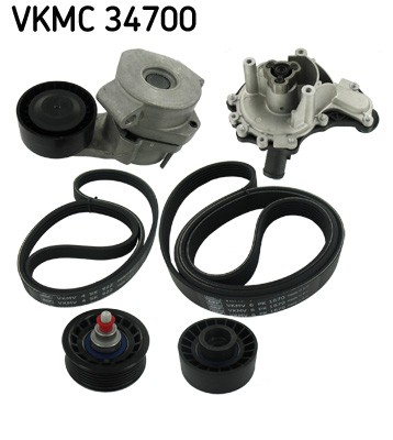Water pump ribbed belt - +, v-ribbed